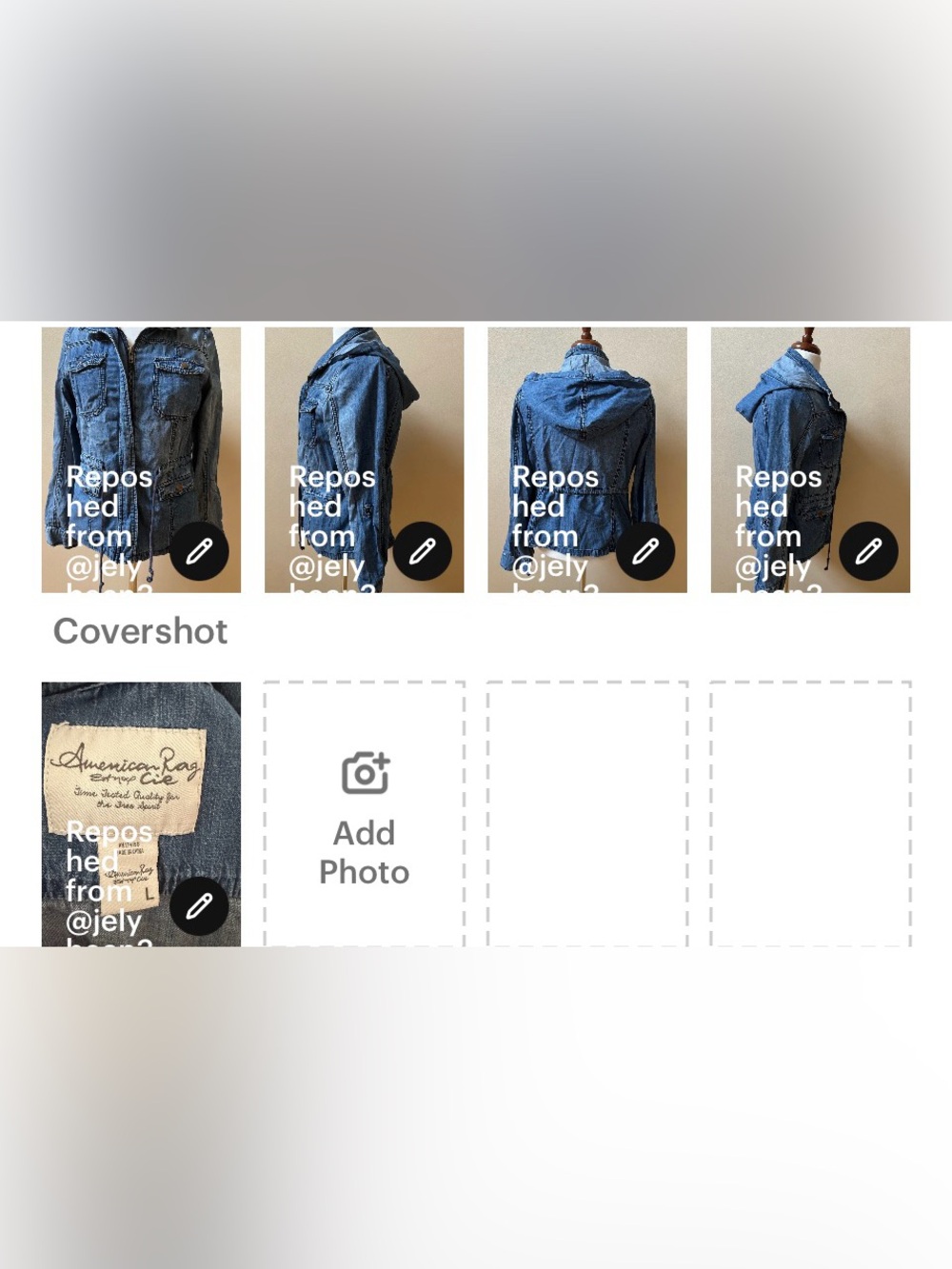 American Rag Blue Jean Jacket - Picture 7 of 8